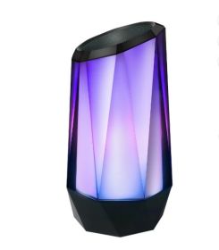 7-in Portable Wireless Bluetooth Speaker RGB LED Lights Loud Powerful Sound