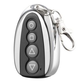 VEVOR Gate Remote Control 4-Button Backup Key Accept Signal Within 100ft for Automatic Opener Hardware Sliding Driveway Security Kit