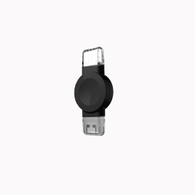 1 Pack Smart Watch Wireless Charger, Portable Magnetic Cordless Travel Charger Suitable For IWatch (Color: Black)