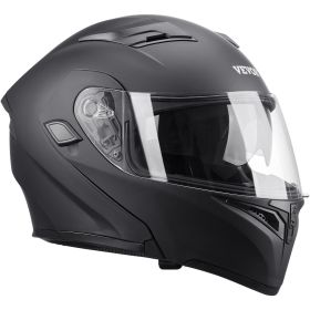 VEVOR Unmasked Motorcycle Helmet Motocross Helmet with Bluetooth Slot (size: Size XL)